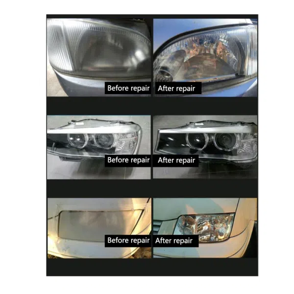 C0208 Car Headlight Restoration Agent 800G Auto Light Restoration Restore Car Cleaning Polish Supplies Polymer Headlight Repair