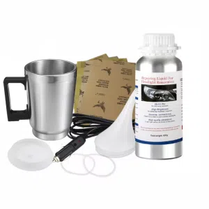 C0411 Headlight Polisher Car Renovator Headlights Polishing Liquid Polymer Chemical Polishing Car Headlight Restoration Kit