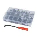 C0006 421Pcs Car Clips Body Trim Clips Retainer Bumper Clips Rivets Screw Panel Push Retainers Set Bumper Fastener