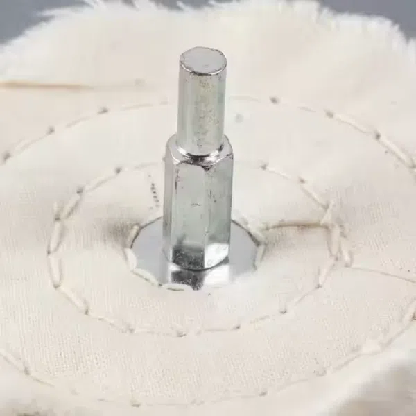 6pcs Polishing Wheel Drill Pads Set Buffing Mop Car Alloys Attachment Cotton Wheel Polishing Pad