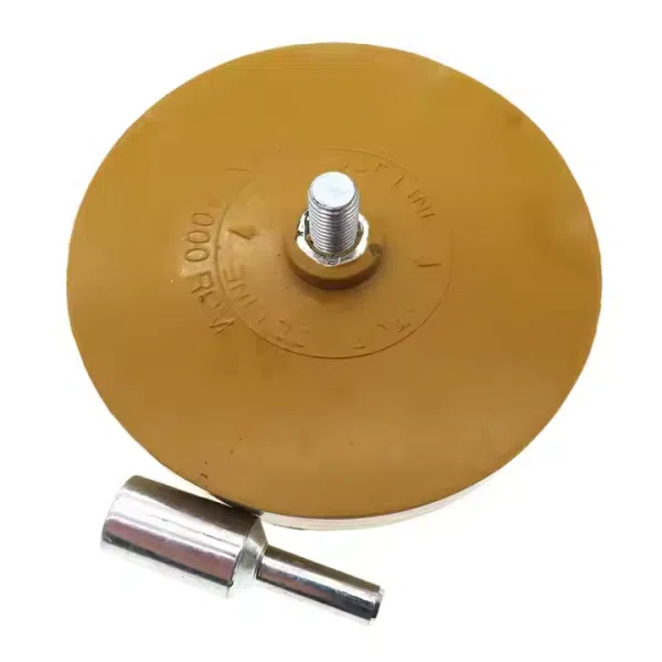 4-inch Rubber Grinding Wheel Car Paint Sticker Film Glass Decal in Addition to Rubber Wheel Gas Hand Drill to Rubber Wheel