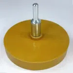 4-inch Rubber Grinding Wheel Car Paint Sticker Film Glass Decal in Addition to Rubber Wheel Gas Hand Drill to Rubber Wheel