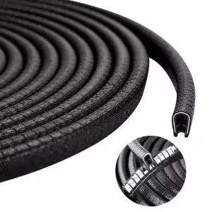 20ft U-Shape Car Door Edge Guard Molding Trim Rubber Edge Strip Seal Protector