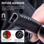 20ft U-Shape Car Door Edge Guard Molding Trim Rubber Edge Strip Seal Protector