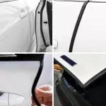 20ft U-Shape Car Door Edge Guard Molding Trim Rubber Edge Strip Seal Protector