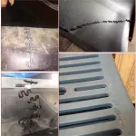 Car bumper repair machine welding nails rods plastic welding gun welding machine hot melt plastic