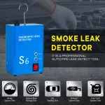 Car smoke leak detector Auto repair shop leak detector Smoke oil leak test detector S6 C4  C8