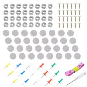 60/65/70pcs Car Roof Repair Rivets Button Universal Auto Ceiling Snap Rivet Headliner Repair Buckle Kit  With Installation Tool
